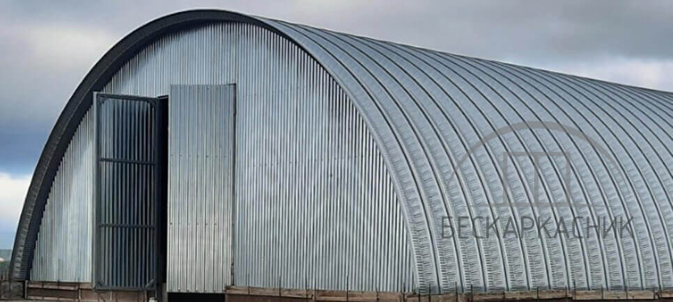 Быстровозводимые бескаркасные ангары  в Саратовской области